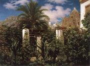 Lord Frederic Leighton, Garden of an Inn,Capri